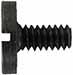 Rear Sight Elevation Screw,
for Thompson Center Hawken, Renegade, and others, 
4-40 threads, adjustment clicks, blued steel